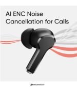 realme Buds T110 True Wireless Earbuds, AI ENC, 38H Playtime, Low Latency Gaming, Fast Charge (Punk Black) preodux.in
