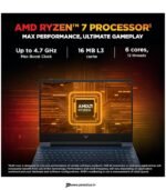 HP Victus Gaming Laptop, AMD Ryzen 7 7445HS, RTX 3050 6GB, 16GB DDR5, 512GB SSD, 15.6 144Hz FHD preodux.in