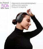 Zebronics Thunder Neo Wireless Bluetooth Headphones, 50H Playback, ENC (Black) preodux.in