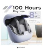 GOBOULT Z40 True Wireless Earbuds, 60H Playtime, ENC Mic, Low Latency Gaming, IPX5 (Lavender) preodux.in