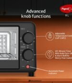 Pigeon 9-Liter Oven Toaster Grill (OTG) for Baking & Grilling (Grey) preodux.in