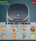 Pigeon 4.2-Liter Digital Air Fryer with 360° High Speed Air Circulation 1200W preodux.in