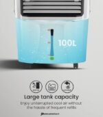 Crompton Optimus 100L Desert Air Cooler with Ice Chamber & Honeycomb Pads preodux.in