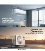 LG 1.5 Ton 5-Star AI Convertible 6-in-1 Smart Inverter Split AC (Copper Condenser, White) preodux.in
