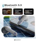 GOBOULT Z40 True Wireless Earbuds, 60H Playtime, ENC Mic, Low Latency Gaming, IPX5 (Lavender) preodux.in