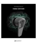 Noise Buds N1 Pro TWS Earphones with 30dB ANC, Metallic Finish, Active Noise Cancelling, 60H Playtime, Dual Pairing, Fast Charge (Chrome Black) preodux.in