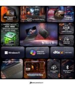 Acer Nitro V 15 Gaming Laptop, AMD Ryzen 7 7445HS, RTX 4050 6GB, 16GB DDR5, 512GB SSD, 15.6 165Hz IPS preodux.in