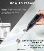 Rechargeable Electric Coffee Maker & Milk Frother with Dual Spring Tech by GetSetNova preodux.in