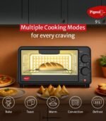 Pigeon 9-Liter Oven Toaster Grill (OTG) for Baking & Grilling (Grey) preodux.in