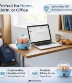 Smart Deal Hub Electric Egg Boiler - 7 Egg Capacity Transparent Lid (Blue) preodux.in