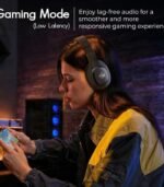 Zebronics Thunder Neo Wireless Bluetooth Headphones, 50H Playback, ENC (Black) preodux.in