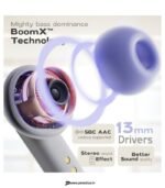 GOBOULT Z40 True Wireless Earbuds, 60H Playtime, ENC Mic, Low Latency Gaming, IPX5 (Lavender) preodux.in