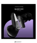 Noise Buds N1 Pro TWS Earphones with 30dB ANC, Metallic Finish, Active Noise Cancelling, 60H Playtime, Dual Pairing, Fast Charge (Chrome Black) preodux.in