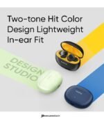 realme Buds T110 True Wireless Earbuds, AI ENC, 38H Playtime, Low Latency Gaming, Fast Charge (Punk Black) preodux.in