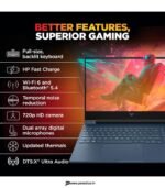 HP Victus Gaming Laptop, AMD Ryzen 7 7445HS, RTX 3050 6GB, 16GB DDR5, 512GB SSD, 15.6 144Hz FHD preodux.in
