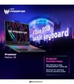 Acer Predator Helios Neo 16 Gaming Laptop, Intel Core i7 13th Gen, RTX 4060, 16GB RAM, 1TB SSD, 16 WQXGA preodux.in