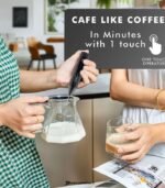 Rechargeable Electric Coffee Maker & Milk Frother with Dual Spring Tech by GetSetNova preodux.in