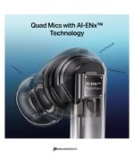 Boat Airdopes Prime 513 ANC, ~32dB Active Noise Cancellation, 65H Battery, Multipoint Connectivity, 4Mics ENx, Bluetooth Earbuds, TWS Ear Buds Wireless Earphones with mic (Carbon Black) preodux.in