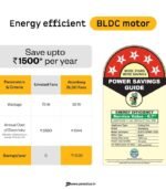 Atomberg Renesa Enzel 1200mm 5-Star BLDC Ceiling Fan with Remote (Seasand Ivory) preodux.in