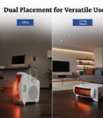 Amazon Brand - Solimo 2000W Portable Room Heater with Adjustable Thermostat (White) preodux.in