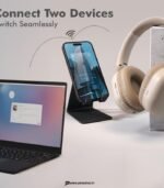 Portronics Muffs M6 Wireless Over-Ear Headphones, 40H Playtime, BT 5.4 (Beige) preodux.in