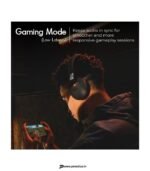 ZEBRONICS Zeb-Duke, with 60h Backup, BT v5.3, Gaming Mode, ENC, LED Lights, Dual Pairing Bluetooth Gaming Headset (Black, On the Ear) preodux.in